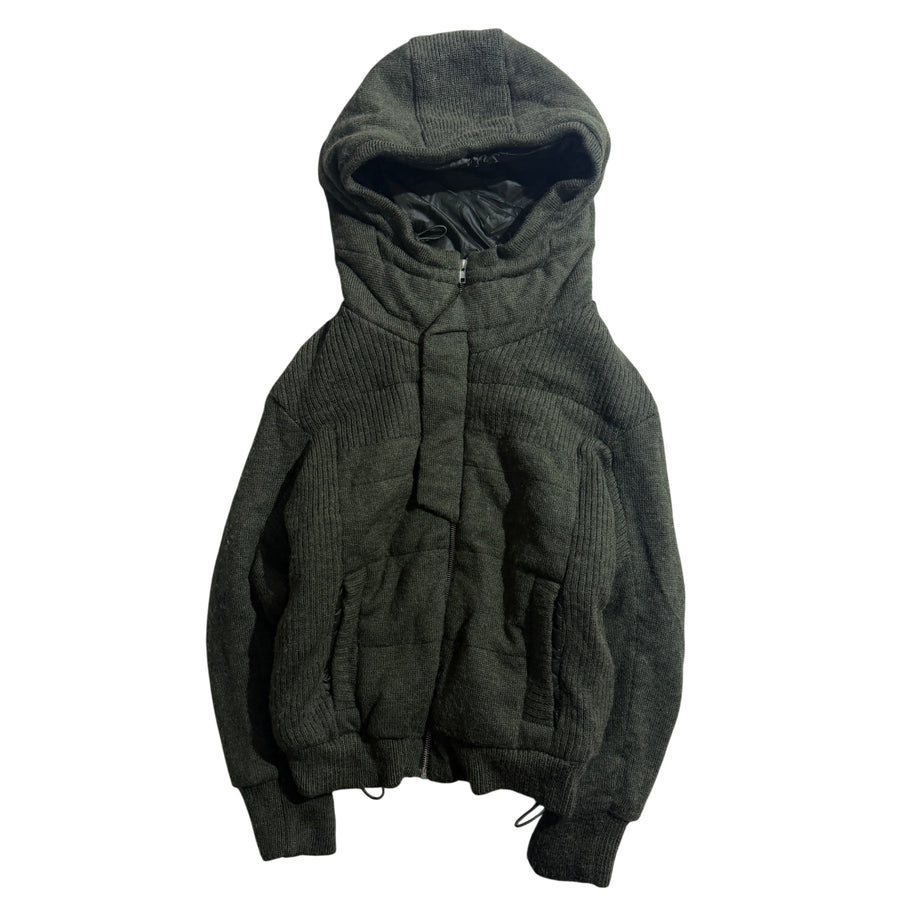 JNBY Green Knit Puffer Jacket - Image 1