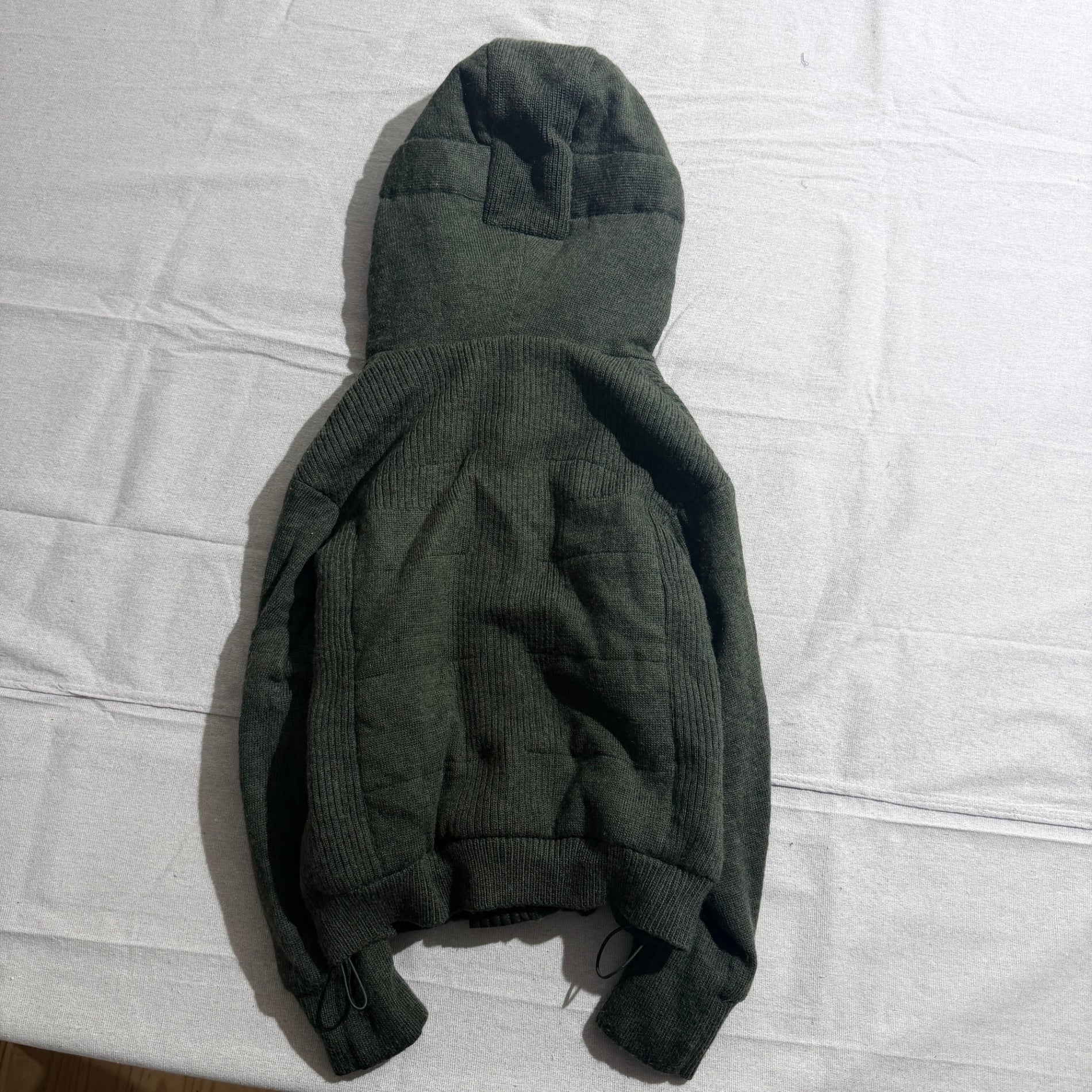 JNBY Green Knit Puffer Jacket - Image 7