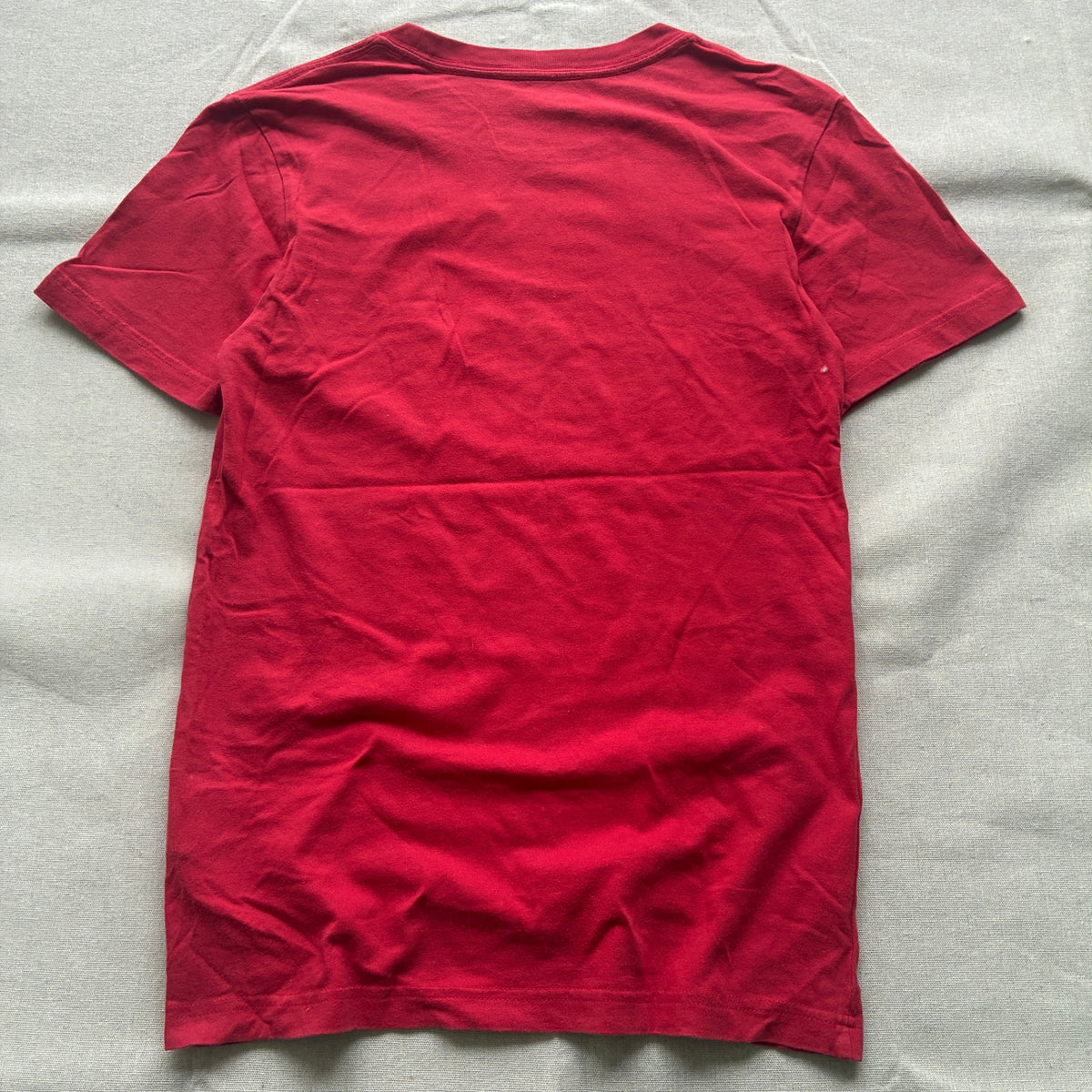 Nike Manchester United Red Graphic T-Shirt Size S - Image 5