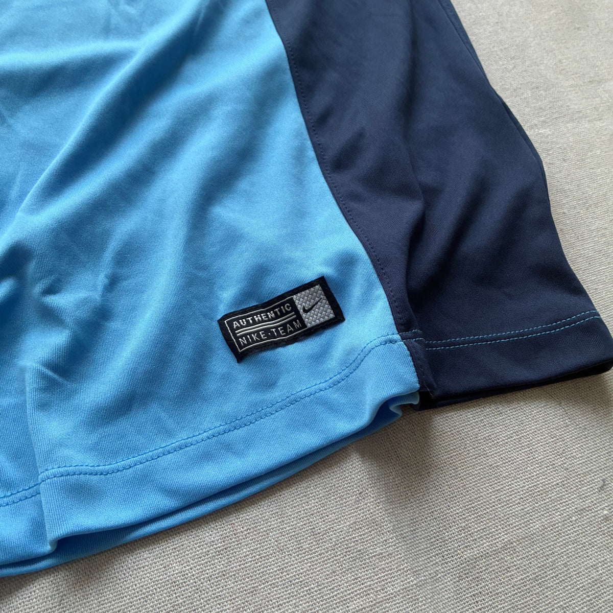 Nike Team Dri-FIT Soccer Jersey Light Blue Navy Size S - Image 2