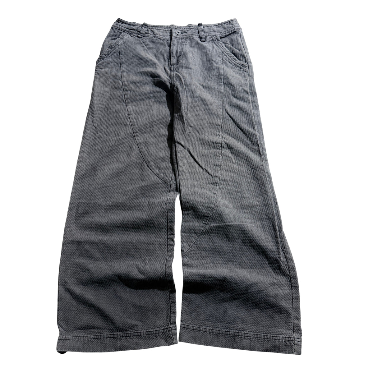 Movement Wide Leg Utility Pants Grey - Image 1