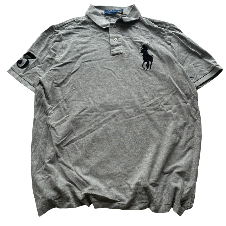 Polo Ralph Lauren Classic Fit Big Pony Polo Shirt Grey XL - Image 1
