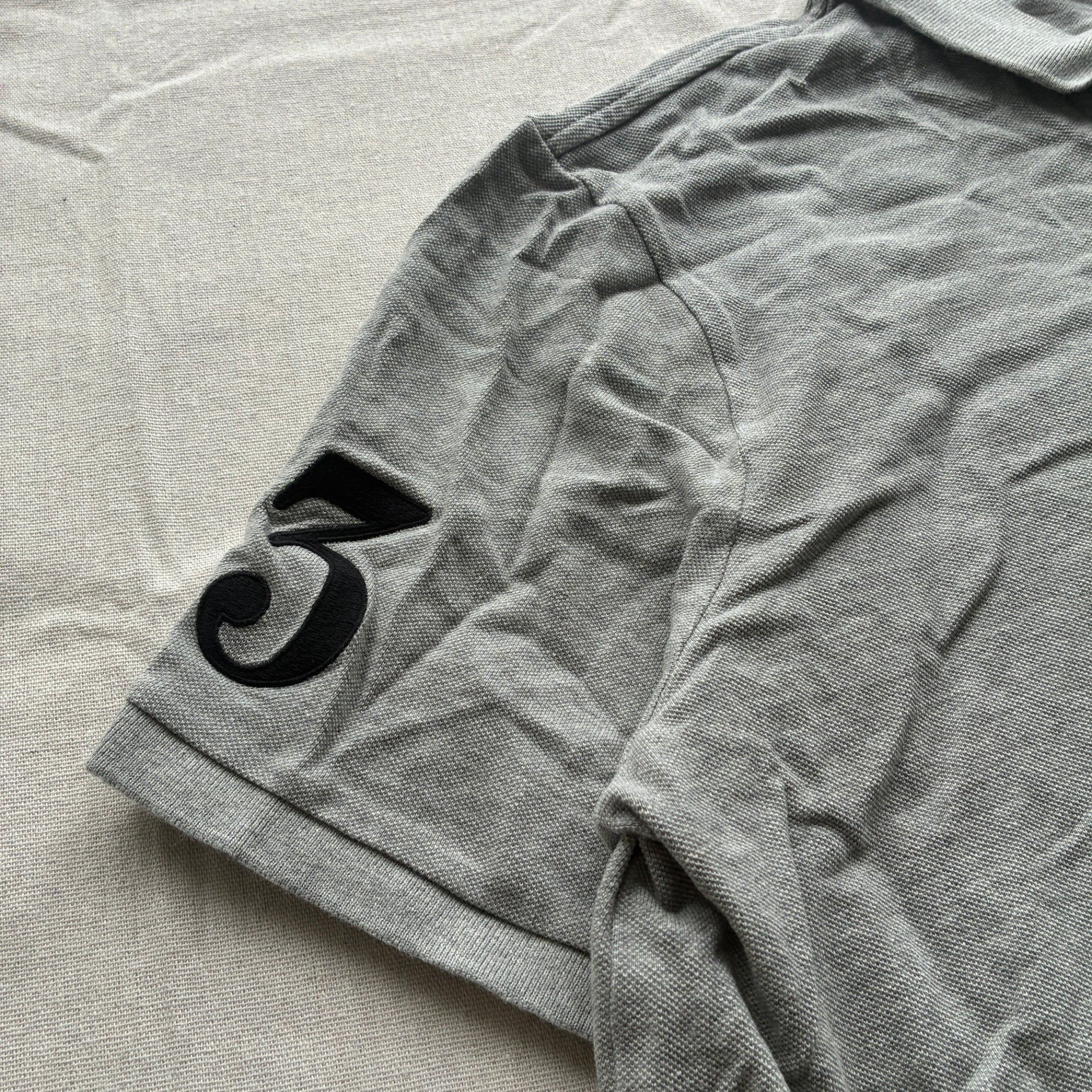 Polo Ralph Lauren Classic Fit Big Pony Polo Shirt Grey XL - Image 2