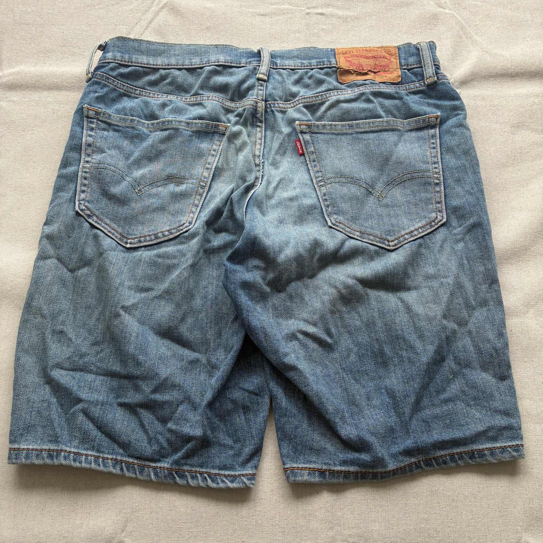 Levi Strauss & Co. 511 Slim Fit Denim Shorts Blue Men's - Image 4