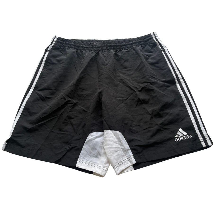 Adidas Men's Black And White Three-Stripe Athletic Shorts XL - Image 1