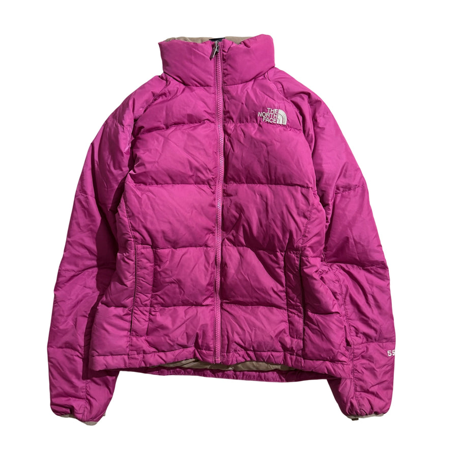 The North Face 550 Down Puffer Jacket Pink - Image 1