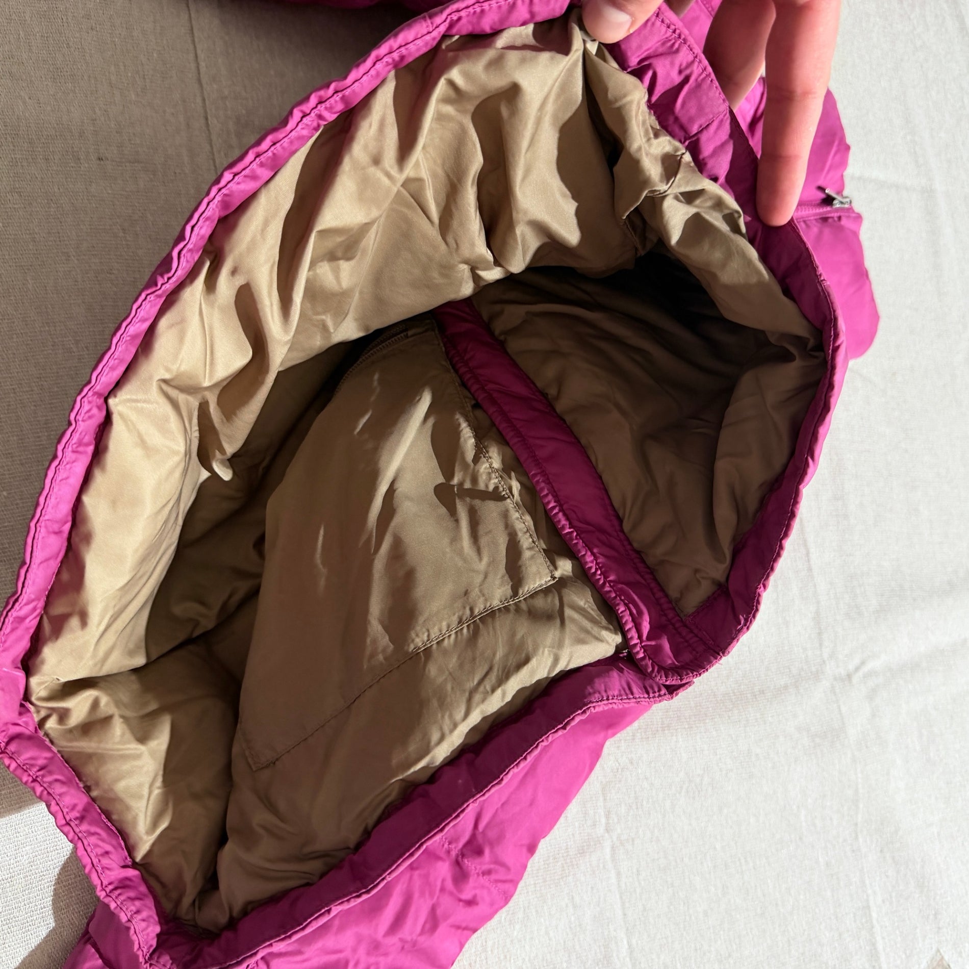 The North Face 550 Down Puffer Jacket Pink - Image 4
