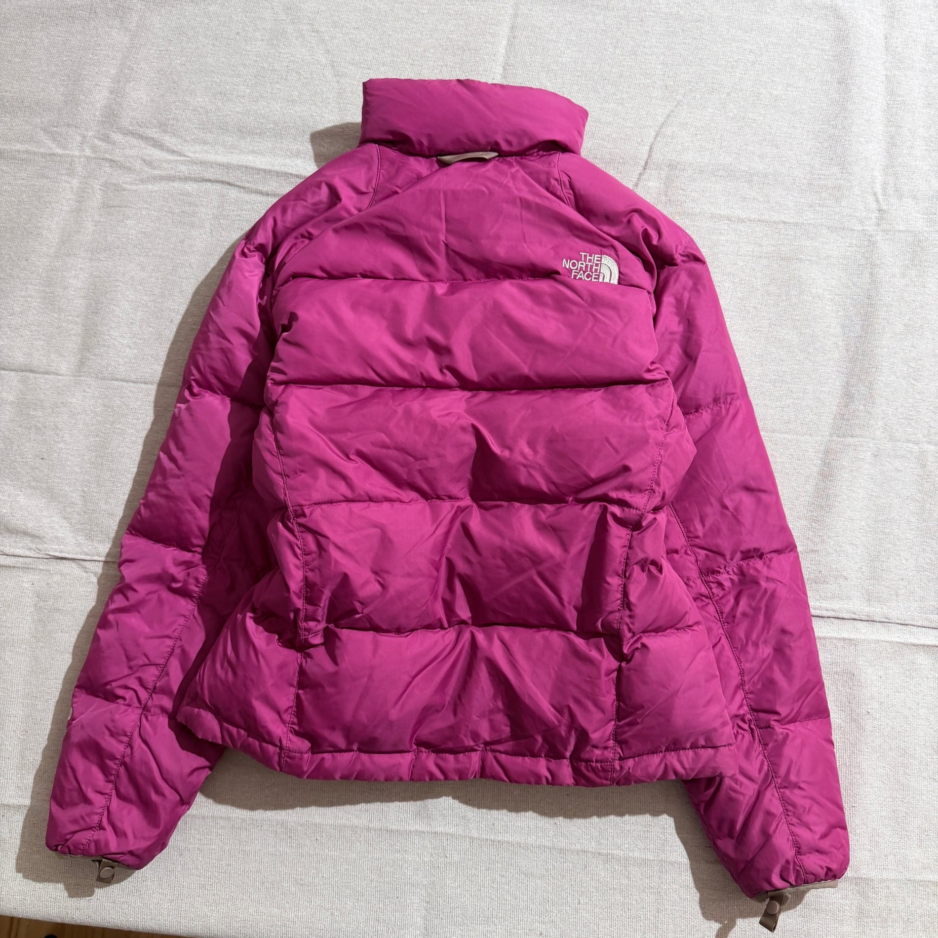 The North Face 550 Down Puffer Jacket Pink - Image 6