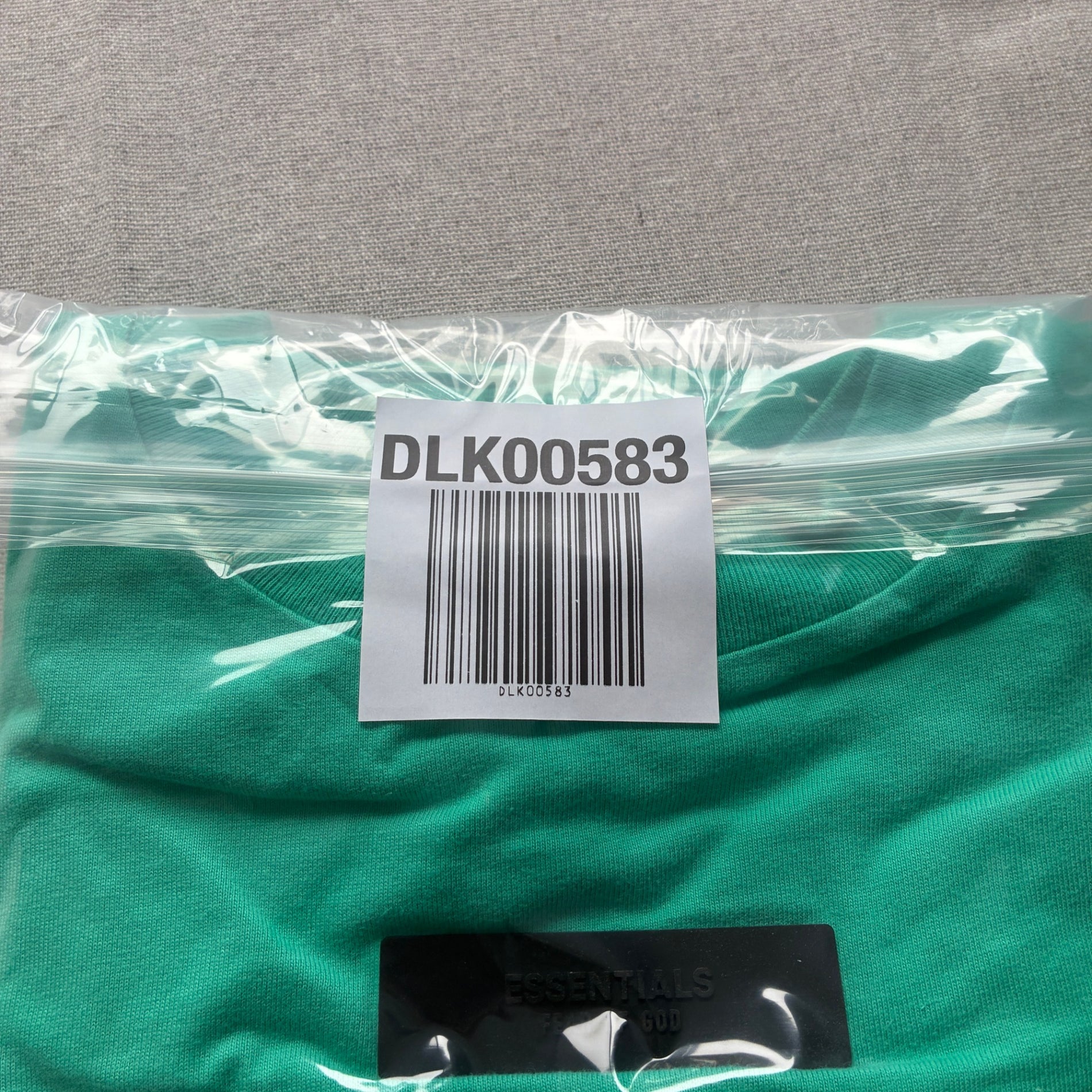 Essentials Boxy T-Shirt Green Oversized Tee - Image 6